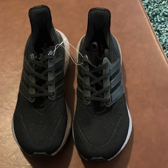 Adidas Black and Gray Athletic Sneakers - Picture 2 of 11